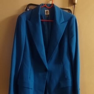 Anne Klein Vibrant Blue Blazer